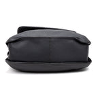 Shoulder Bag Braided Flap Shoulder Bag Black Grained Leather