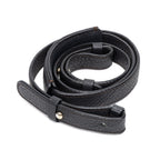 Shoulder Bag Braided Flap Shoulder Bag Black Grained Leather