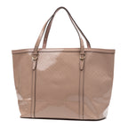 Shoulder Bag Nice Tote GM Pink Guccissima Imprint Coated Canvas