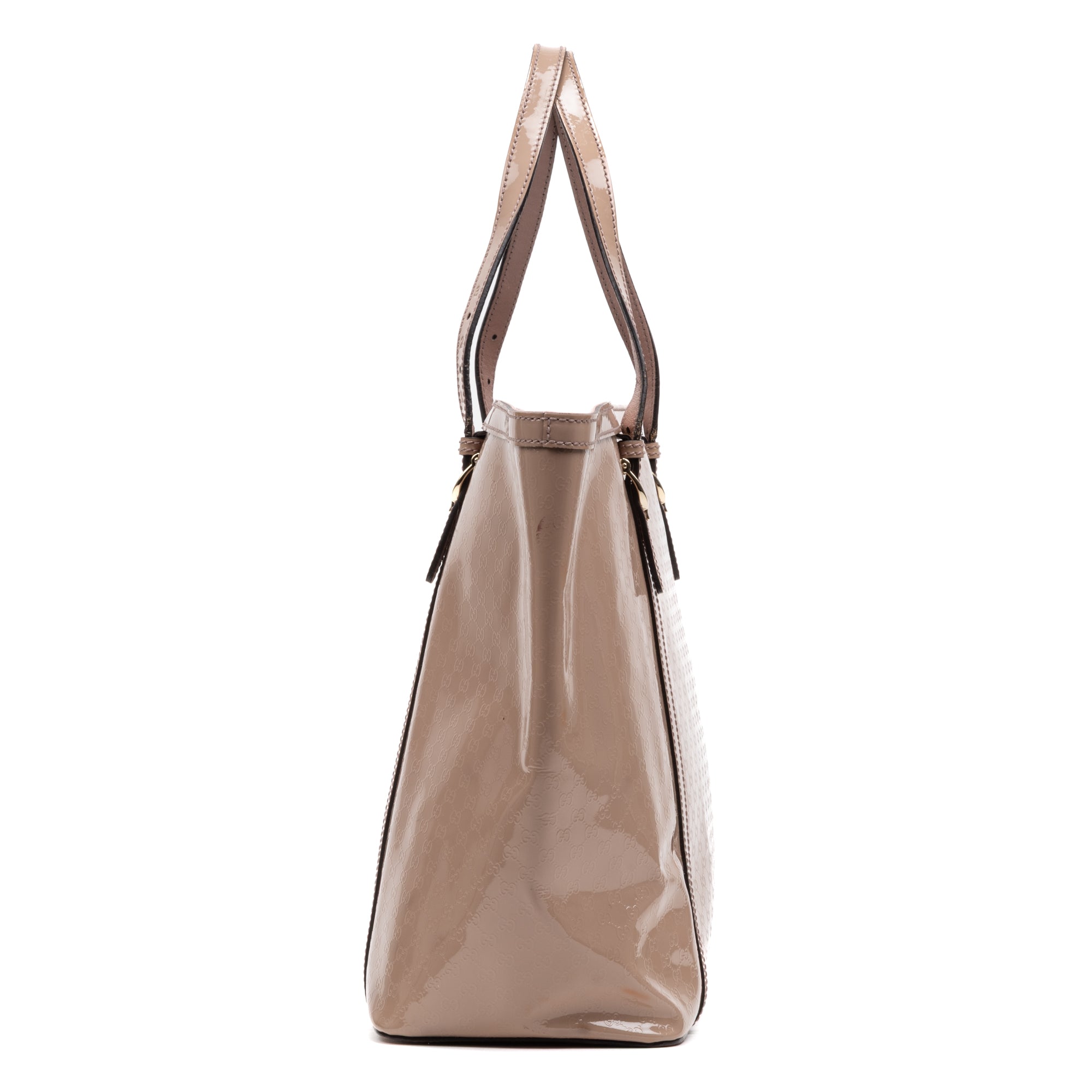 Shoulder Bag Nice Tote GM Pink Guccissima Imprint Coated Canvas
