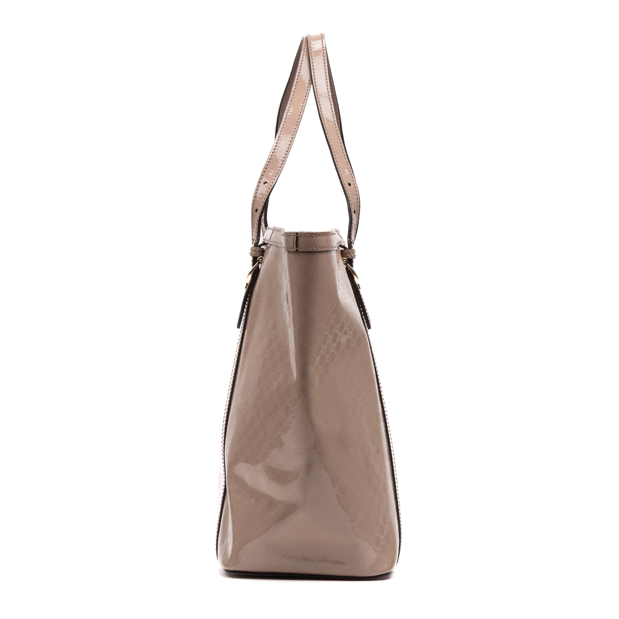 Shoulder Bag Nice Tote GM Pink Guccissima Imprint Coated Canvas