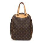 Handbag Excursion Brown Monogram Canvas