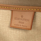 Handbag Excursion Brown Monogram Canvas
