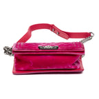 Shoulder Bag Boy PM Pink Velvet Canvas