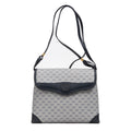 Shoulder Bag Vintage Shoulder Flap Navy Blue Micro Supreme Coated Canvas