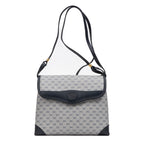 Shoulder Bag Vintage Shoulder Flap Navy Blue Micro Supreme Coated Canvas