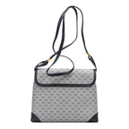 Shoulder Bag Vintage Shoulder Flap Navy Blue Micro Supreme Coated Canvas