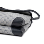 Shoulder Bag Vintage Shoulder Flap Navy Blue Micro Supreme Coated Canvas