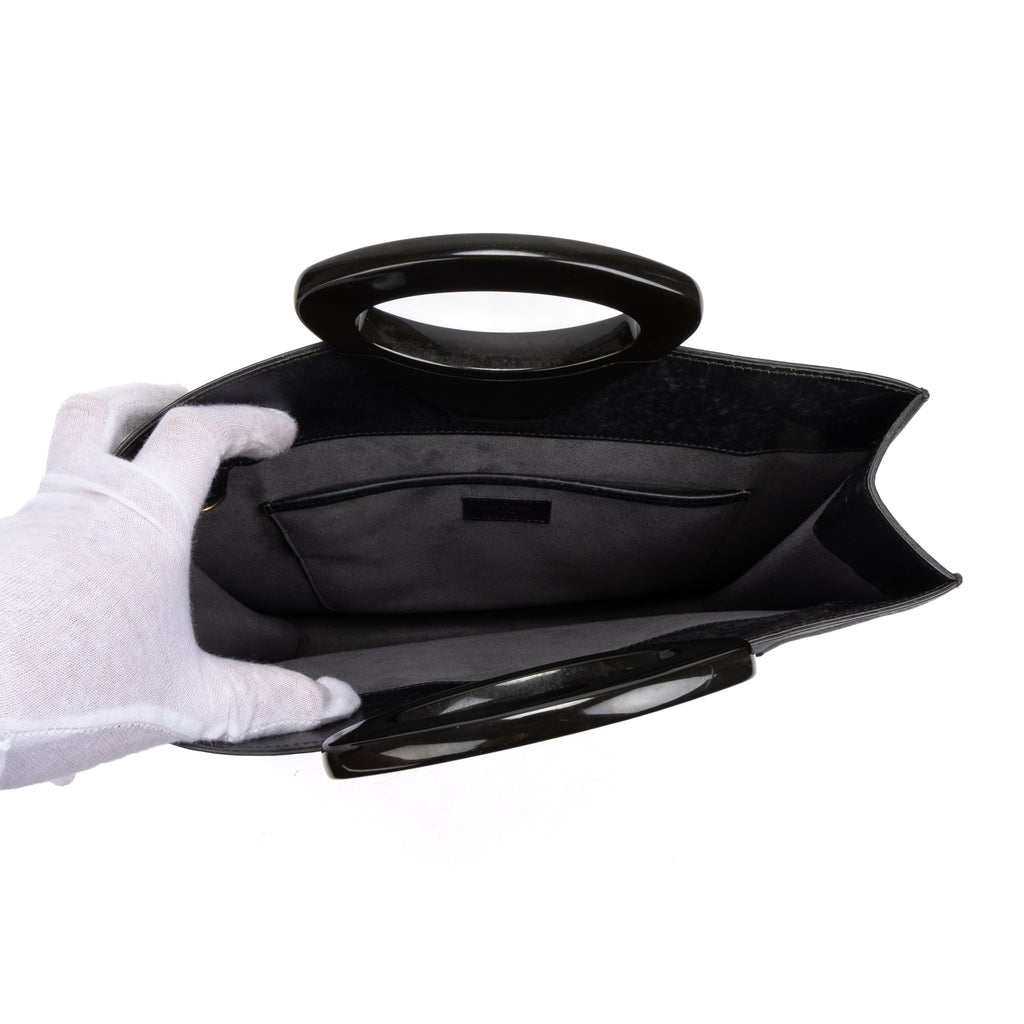 Shoulder Bag Ombre PM Black Epi