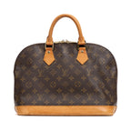 Handbag Alma PM Brown Monogram Canvas