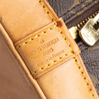 Handbag Alma PM Brown Monogram Canvas