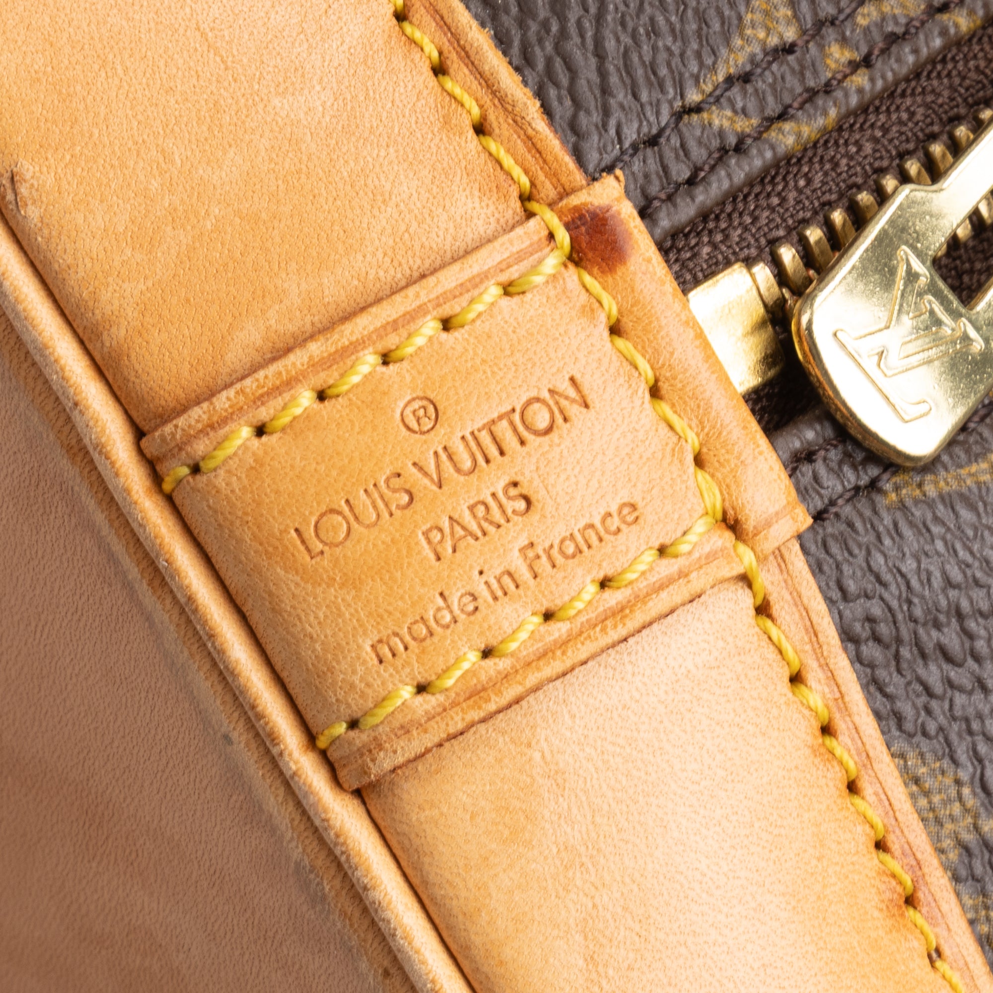 Handbag Alma PM Brown Monogram Canvas