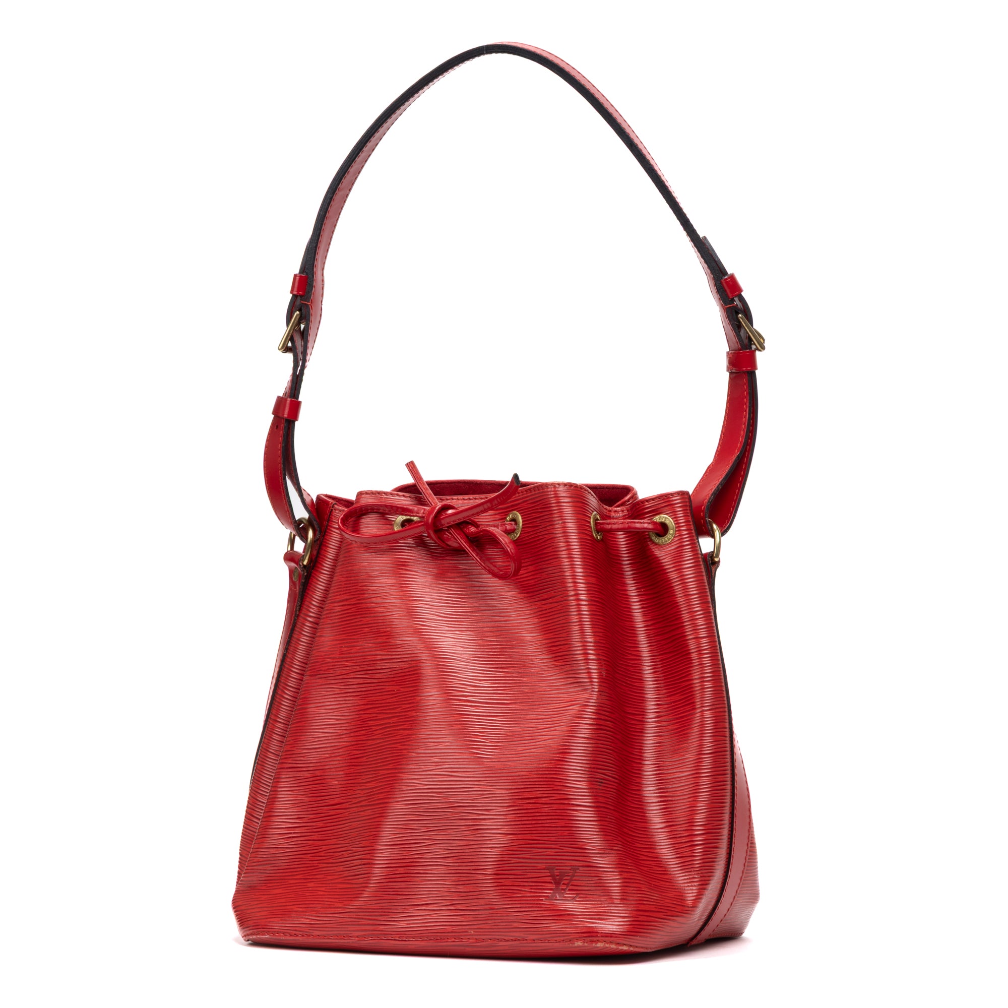 Shoulder Bag Noe PM Red Epi