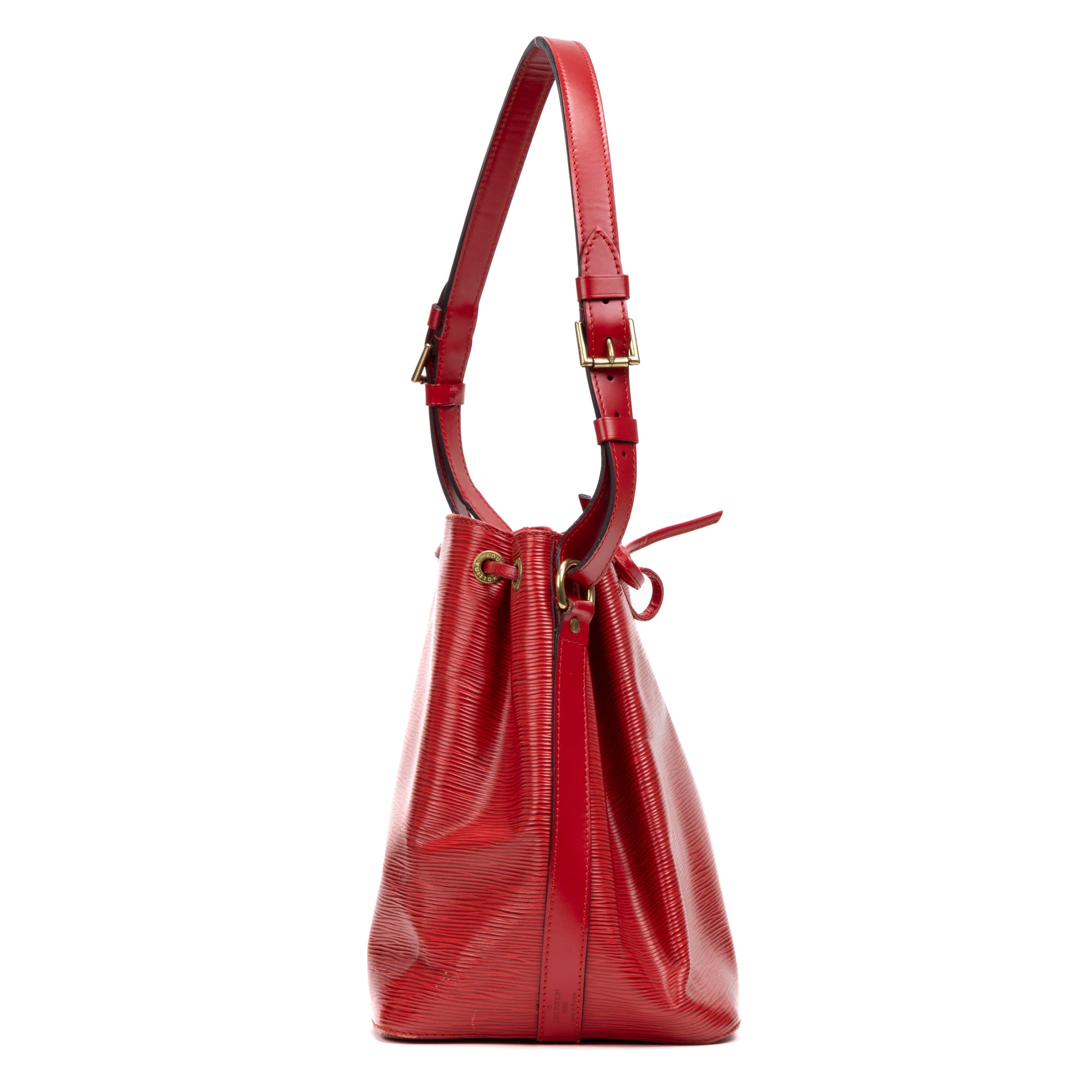 Shoulder Bag Noe PM Red Epi