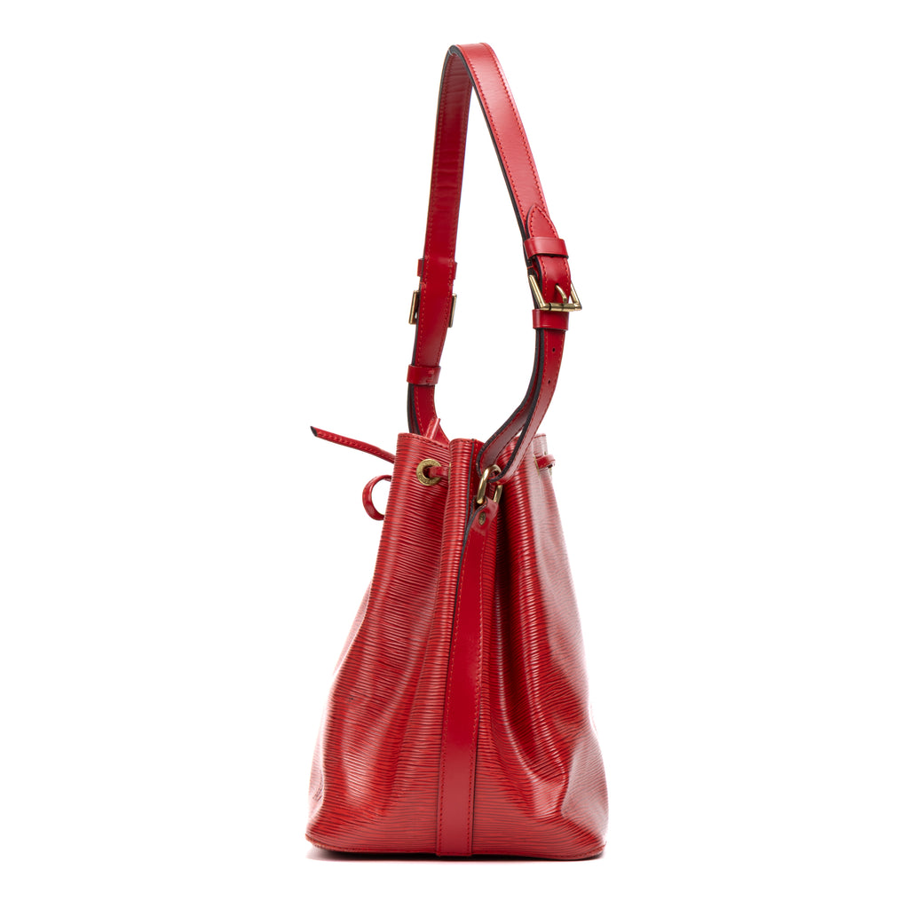 Shoulder Bag Noe PM Red Epi