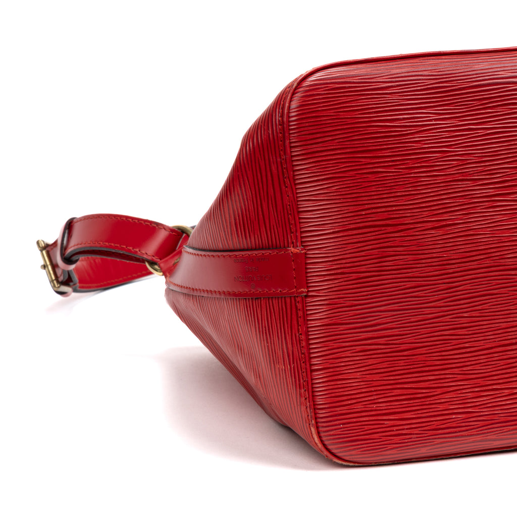 Shoulder Bag Noe PM Red Epi
