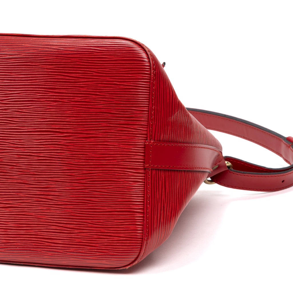 Shoulder Bag Noe PM Red Epi