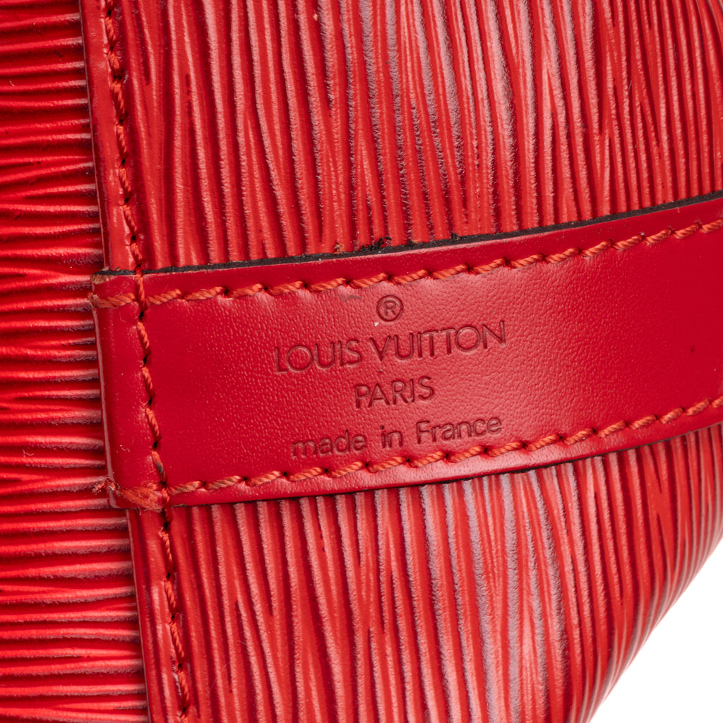 Shoulder Bag Noe PM Red Epi