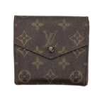 Wallet Vintage Elise Brown Monogram Canvas