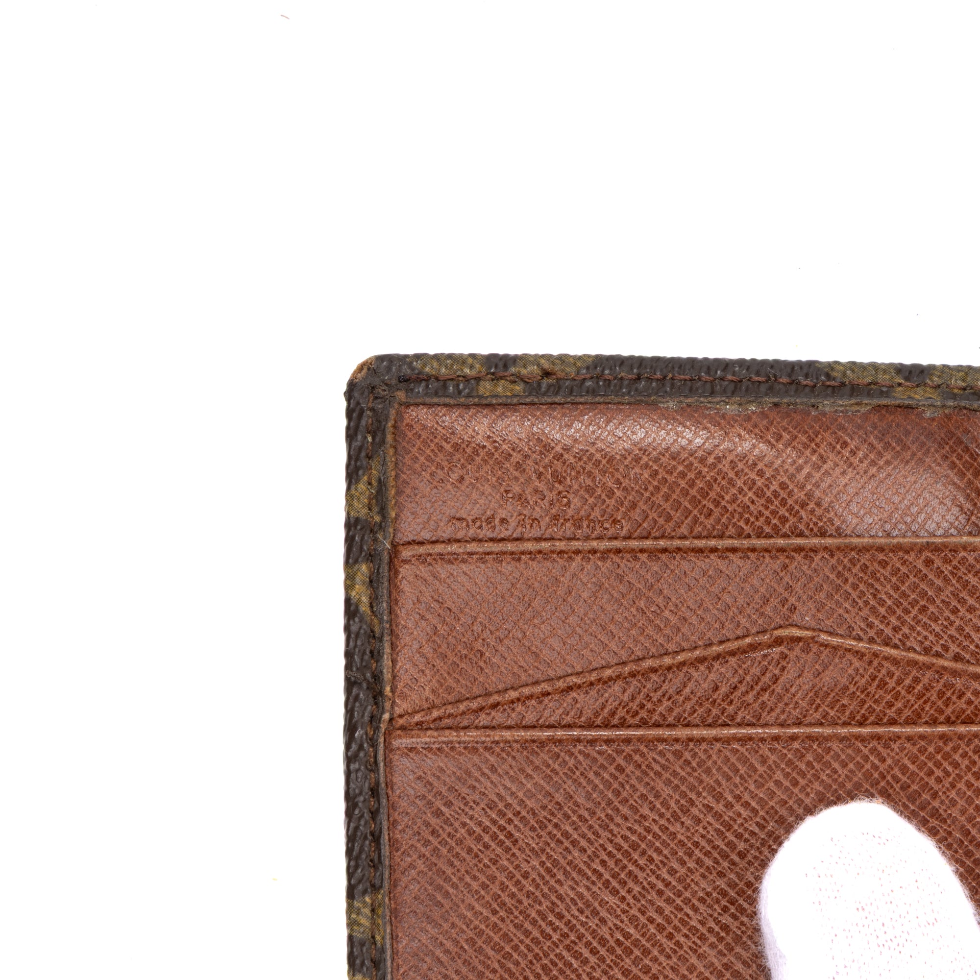 Wallet Vintage Elise Brown Monogram Canvas