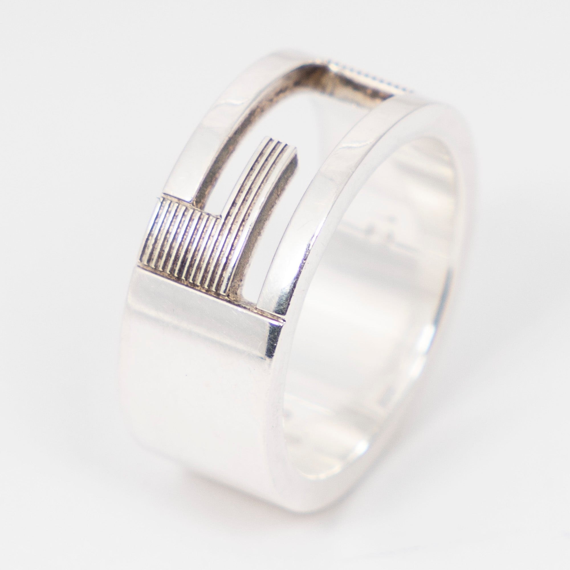 Bracelet G Ring Silver Silver Plated