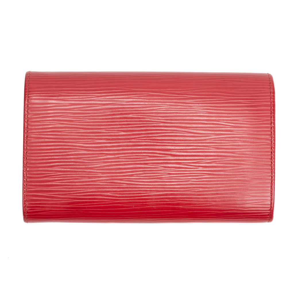 Wallet Porte-Tresor Zip Carmine Epi
