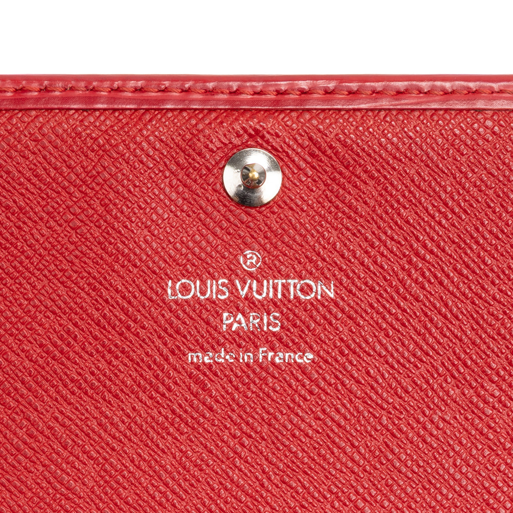 Wallet Porte-Tresor Zip Carmine Epi