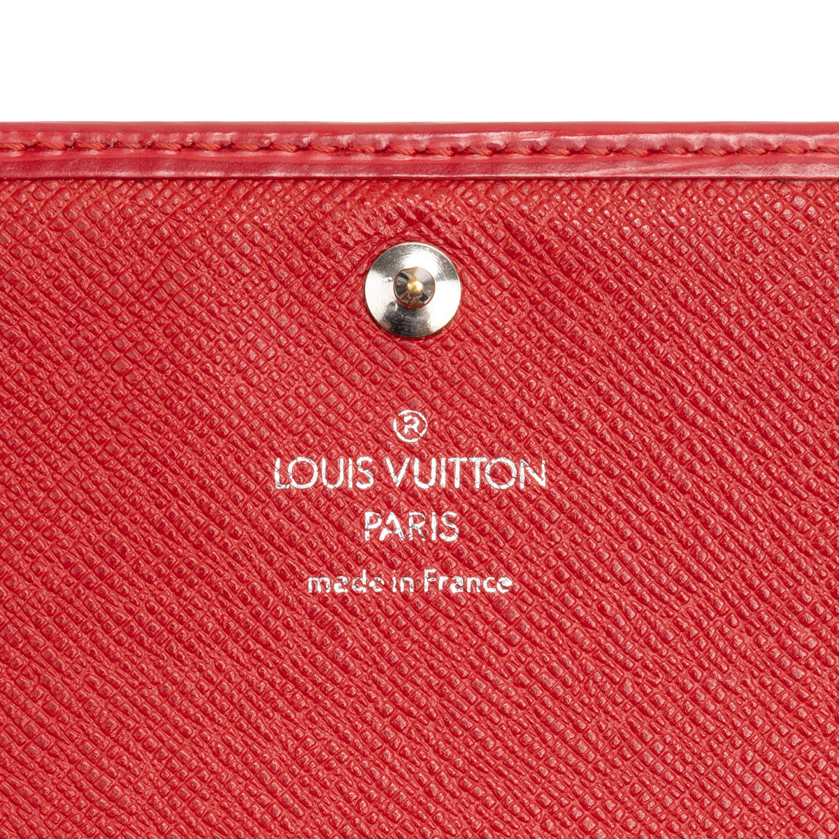 Wallet Porte-Tresor Zip Carmine Epi