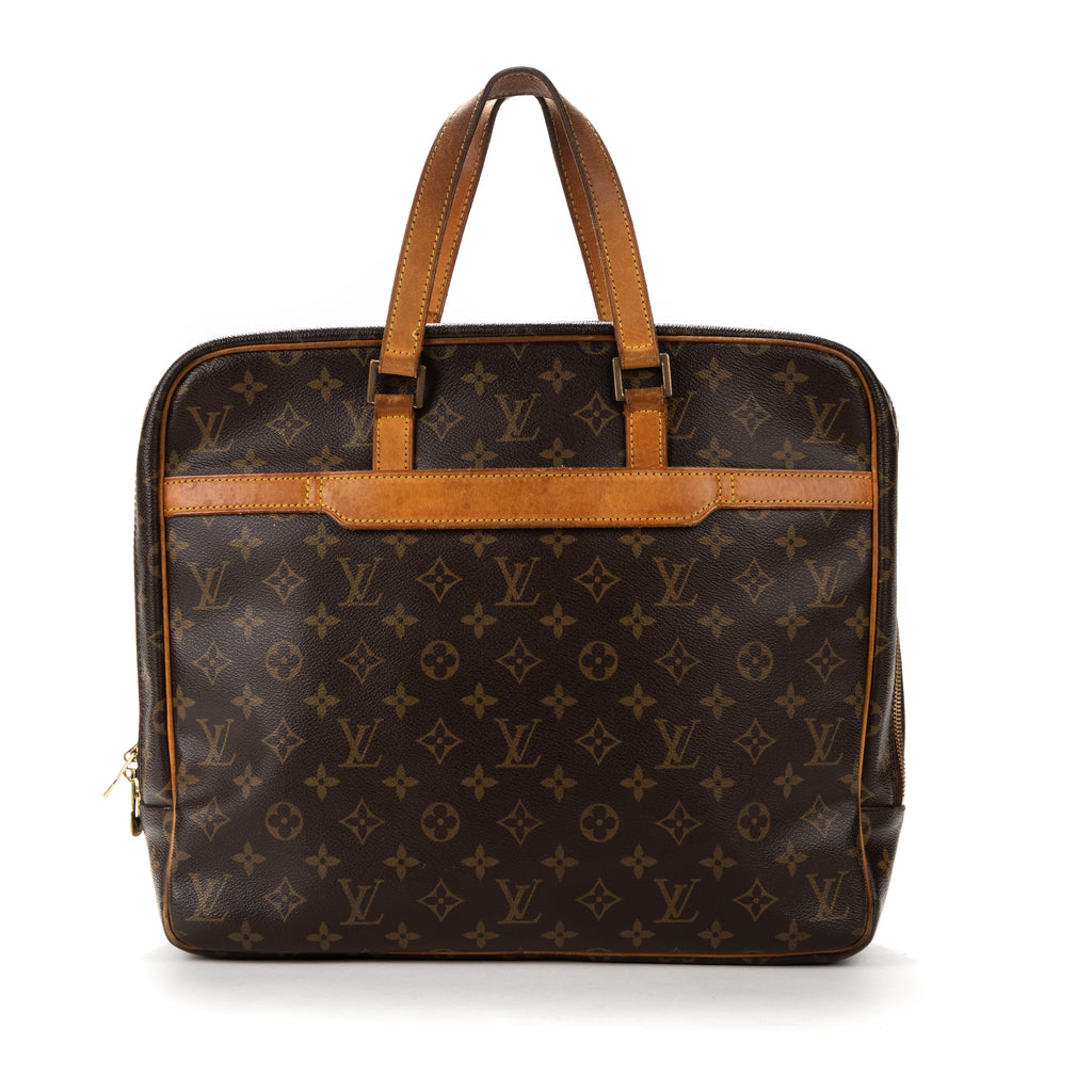 Shoulder Bag Porte-Documents Pegase Brown Monogram Canvas