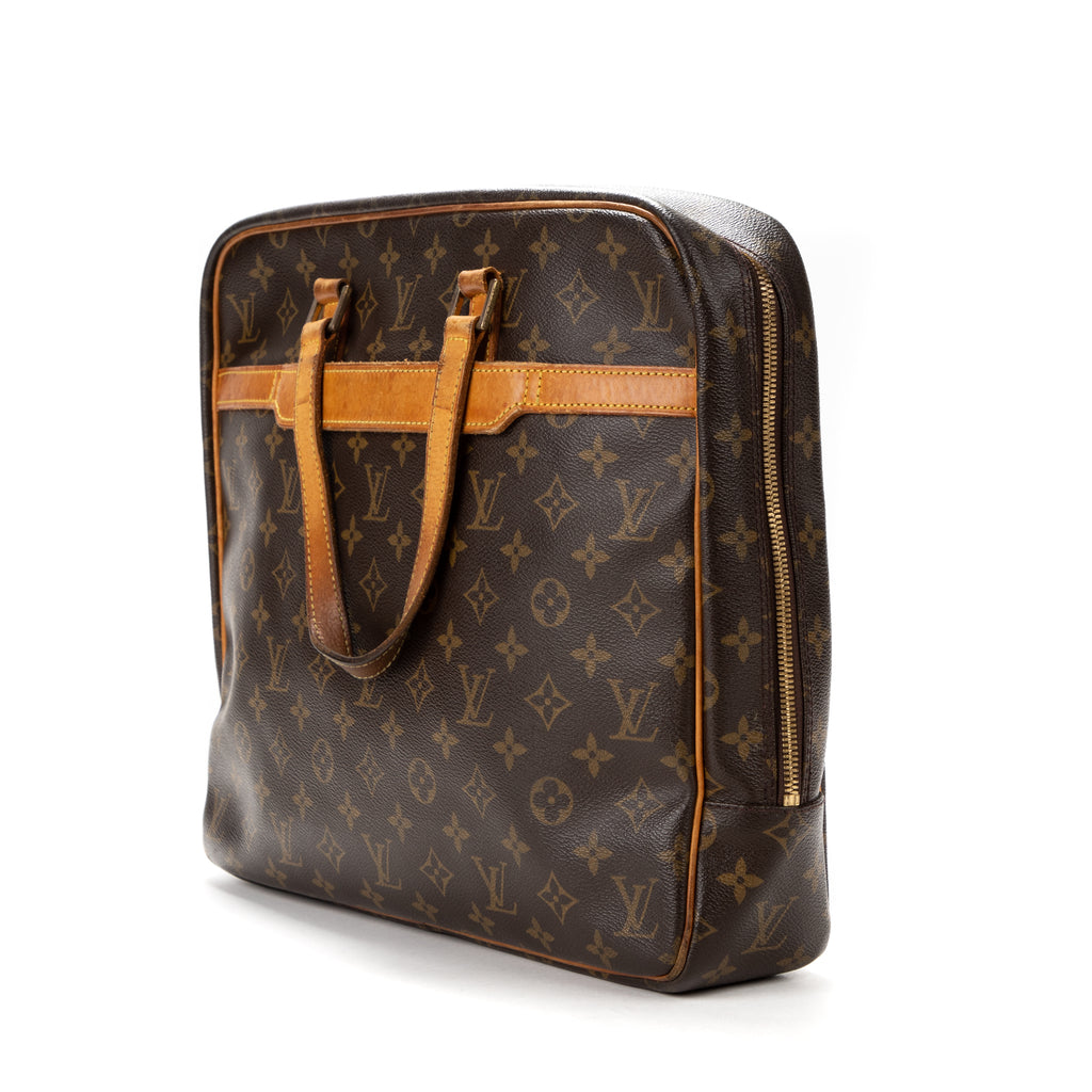 Shoulder Bag Porte-Documents Pegase Brown Monogram Canvas