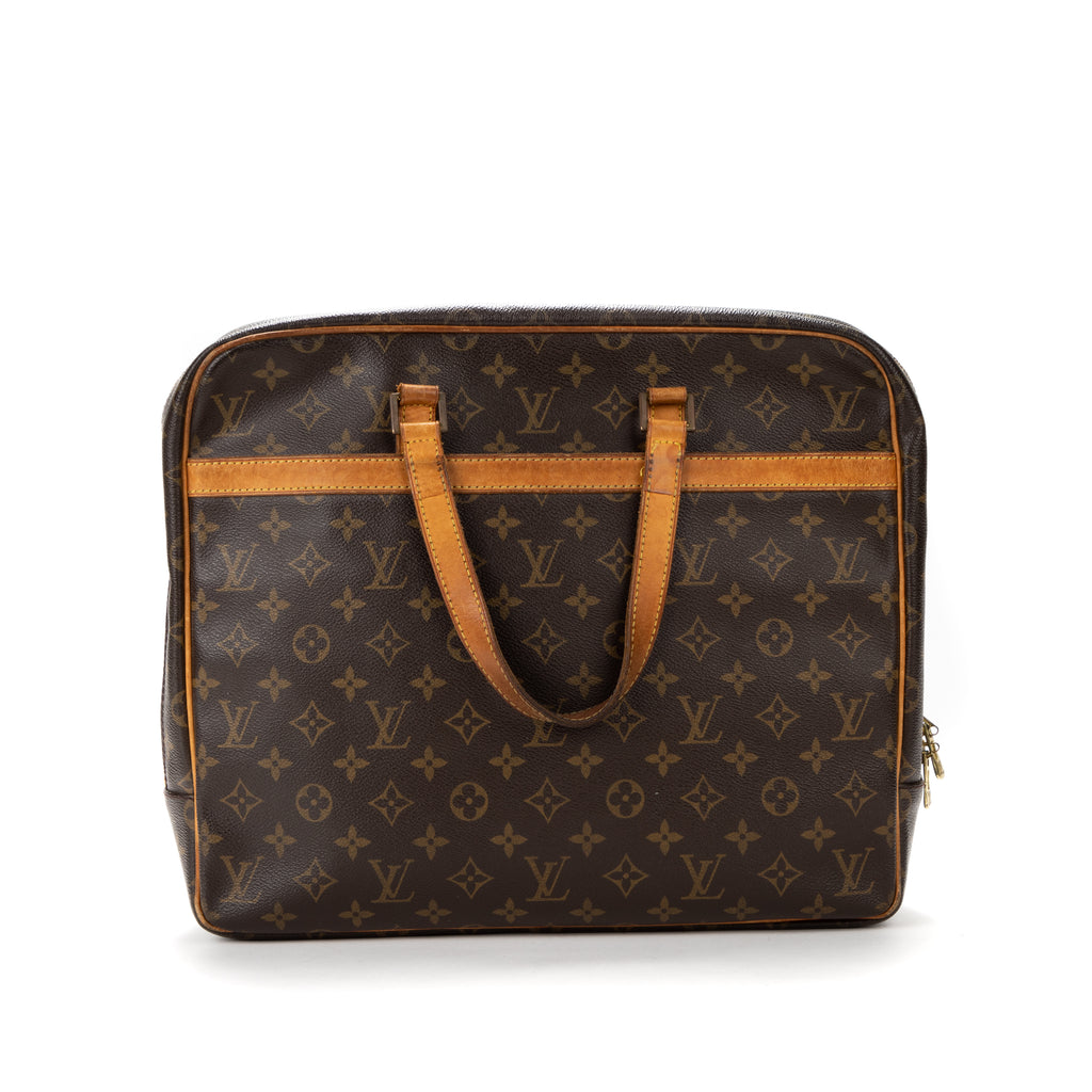 Shoulder Bag Porte-Documents Pegase Brown Monogram Canvas