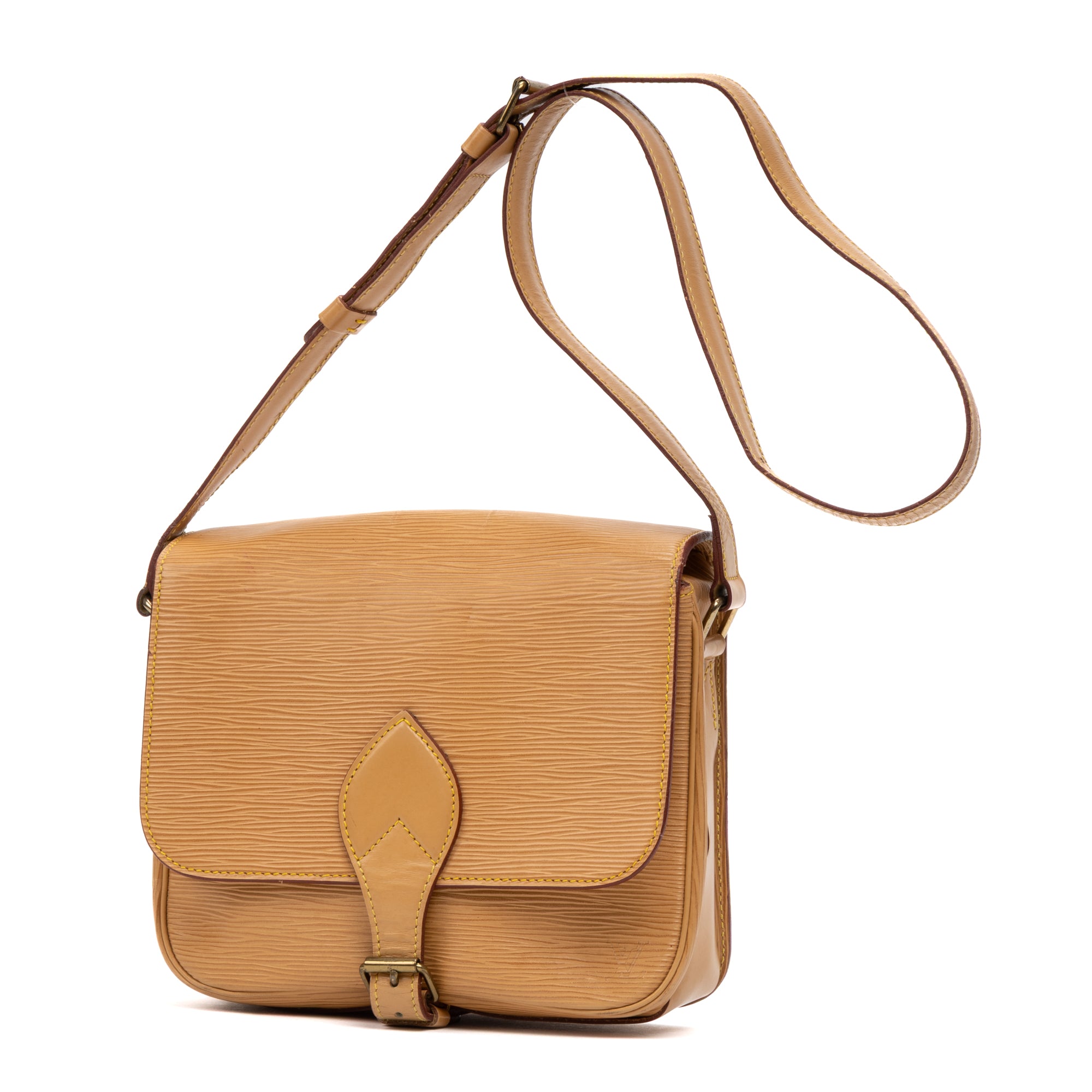 Shoulder Bag Cartouchiere MM Winnipeg Beige Epi