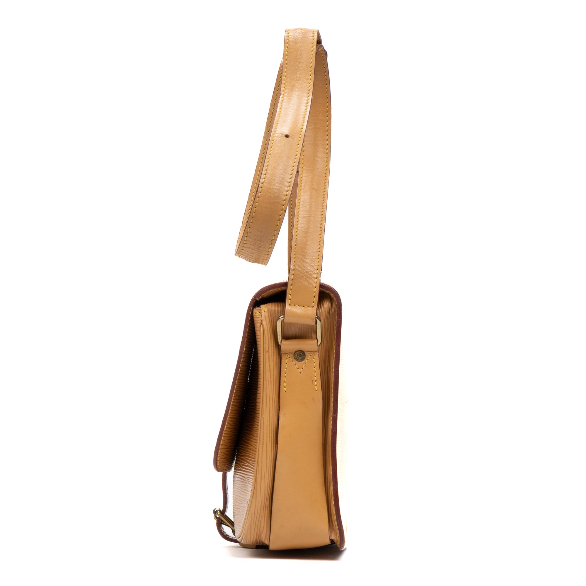 Shoulder Bag Cartouchiere MM Winnipeg Beige Epi