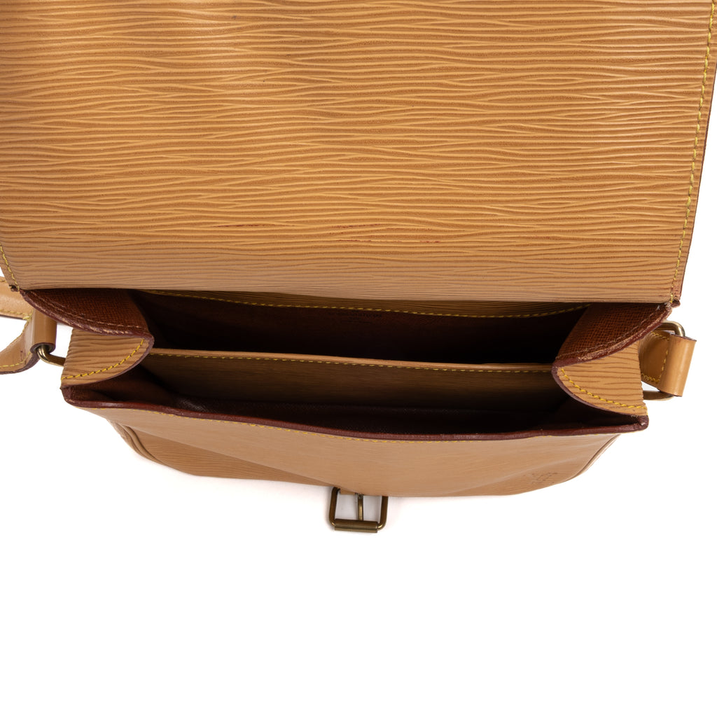 Shoulder Bag Cartouchiere MM Winnipeg Beige Epi