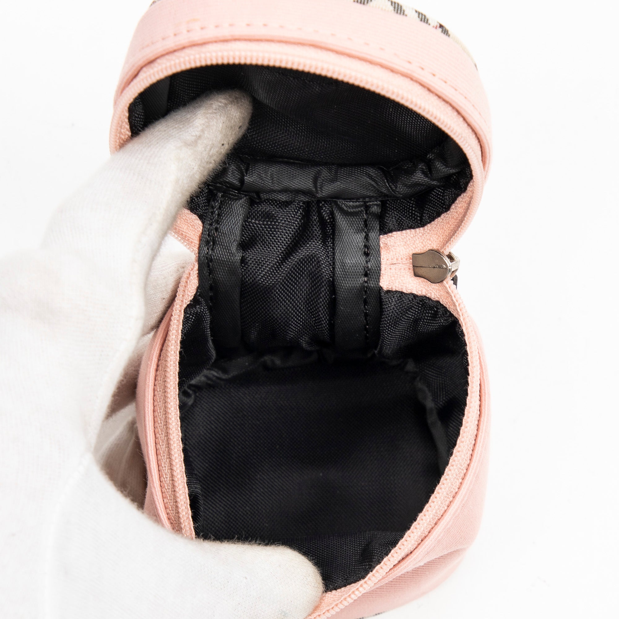 Pouch Mini Accessory Pouch Pink Canvas