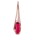 Shoulder bag CC Timeless Wallet on Chain Fuchsia Caviar Leather