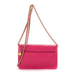 Shoulder bag CC Timeless Wallet on Chain Fuchsia Caviar Leather
