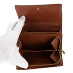 Wallet Porte-Tresor Zip Brown