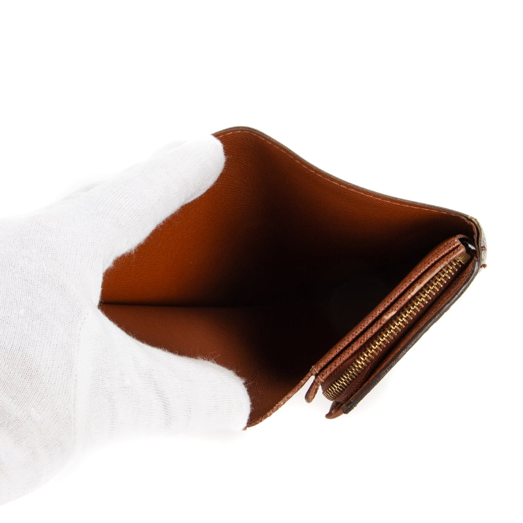 Wallet Porte-Tresor Zip Brown