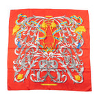 Scarf Scarf Le Mors a la Conetable by Red 100% Twill Silk