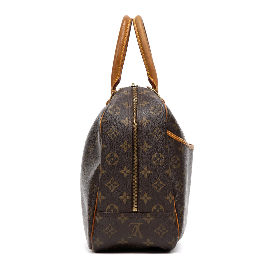 Handbag Deauville Brown Monogram Canvas
