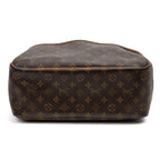 Handbag Deauville Brown Monogram Canvas