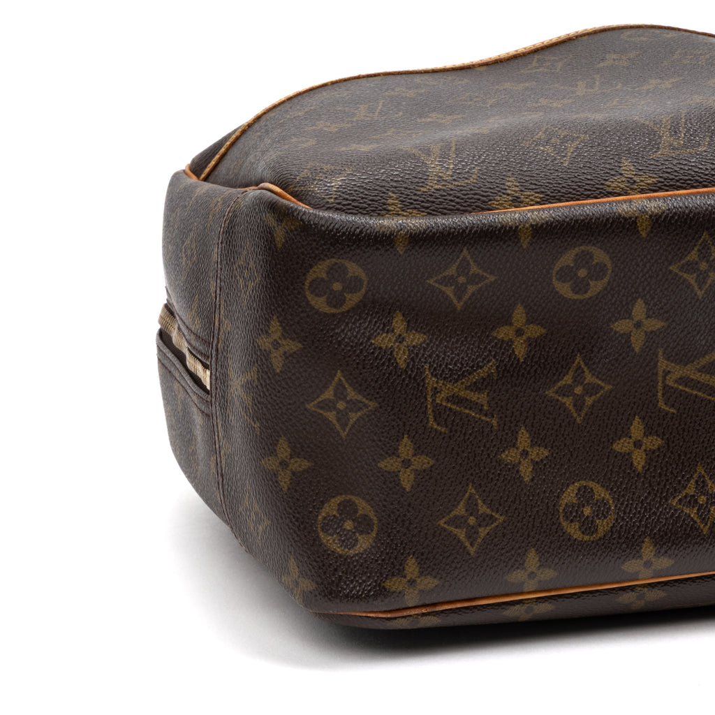 Handbag Deauville Brown Monogram Canvas