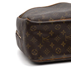 Handbag Deauville Brown Monogram Canvas