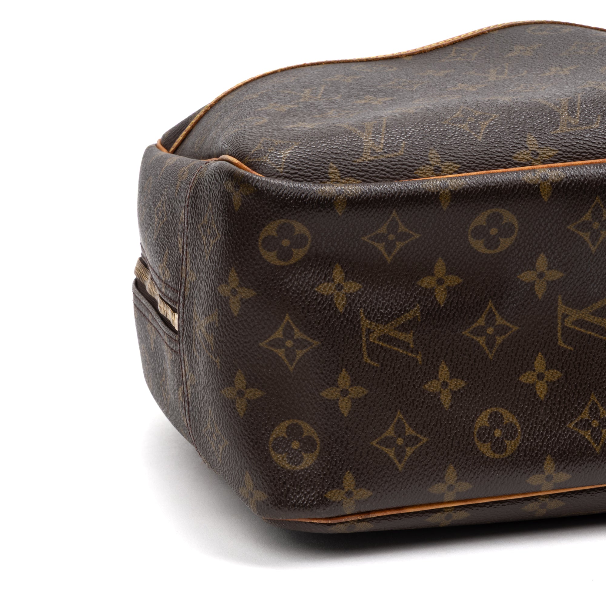 Handbag Deauville Brown Monogram Canvas