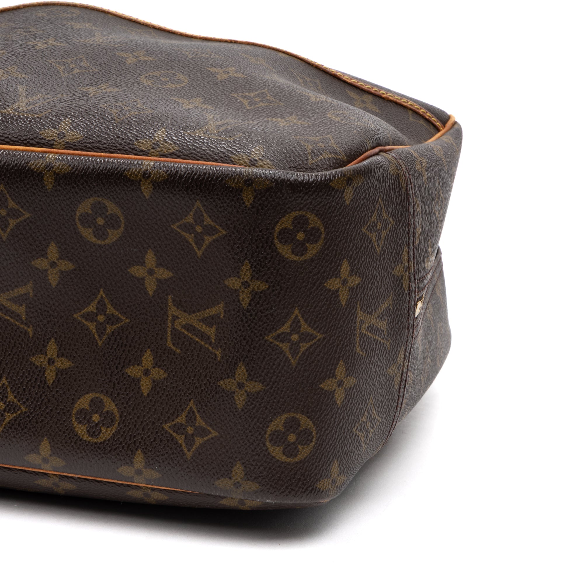Handbag Deauville Brown Monogram Canvas