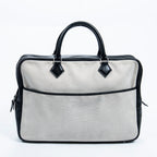 Handbag Rare Plume Briefcase 38 Ivory Toile H Canvas