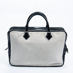 Handbag Rare Plume Briefcase 38 Ivory Toile H Canvas