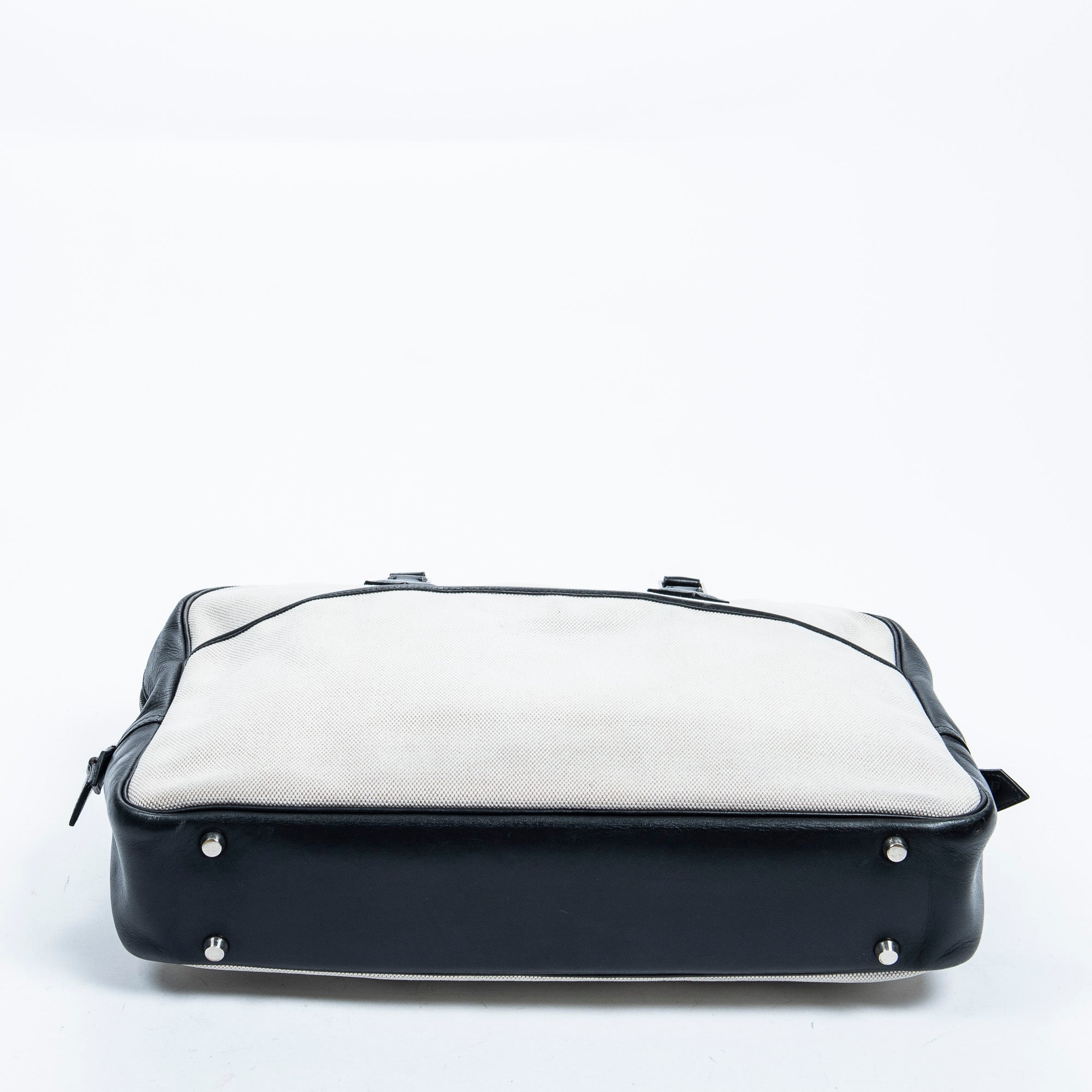 Handbag Rare Plume Briefcase 38 Ivory Toile H Canvas