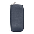 Wallet Zippy Wallet Vertical Navy Taurillon Clemence Leather